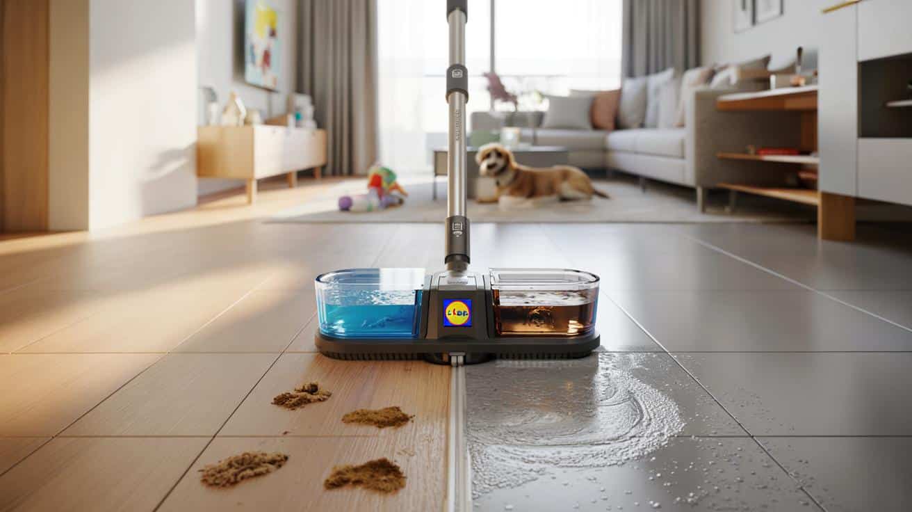 Lidl wprowadza mop 3w1 Silvercrest. Odkurza, myje i suszy za grosze