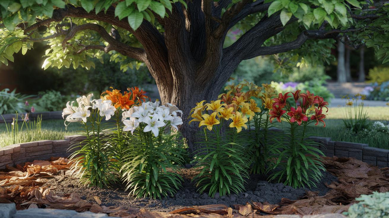 Lilie azjatyckie a orzech czarny: czy naprawdę znoszą juglon?