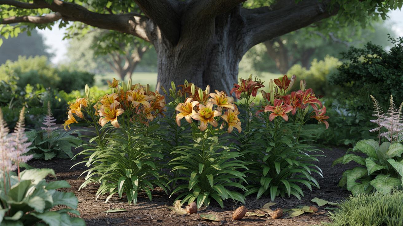 Czy lilie azjatyckie poradzą sobie pod orzechem czarnym? Fakty dla ogrodników