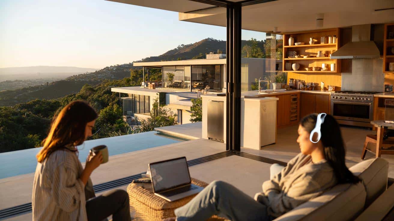 Lily-Rose Depp, jej willa w Los Angeles, w której mieszka ze swoją partnerką