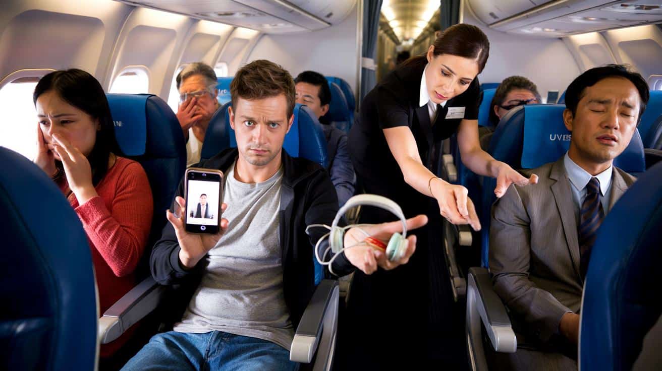 Linie lotnicze wyrzucą z samolotu za głośny telefon? Nowa zasada budzi emocje