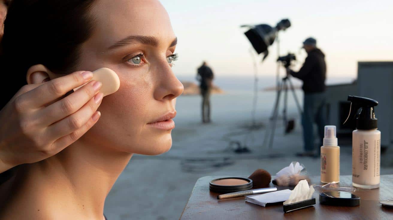 Makijażystka filmowa: podkład trzyma cały dzień po tej jednej warstwie