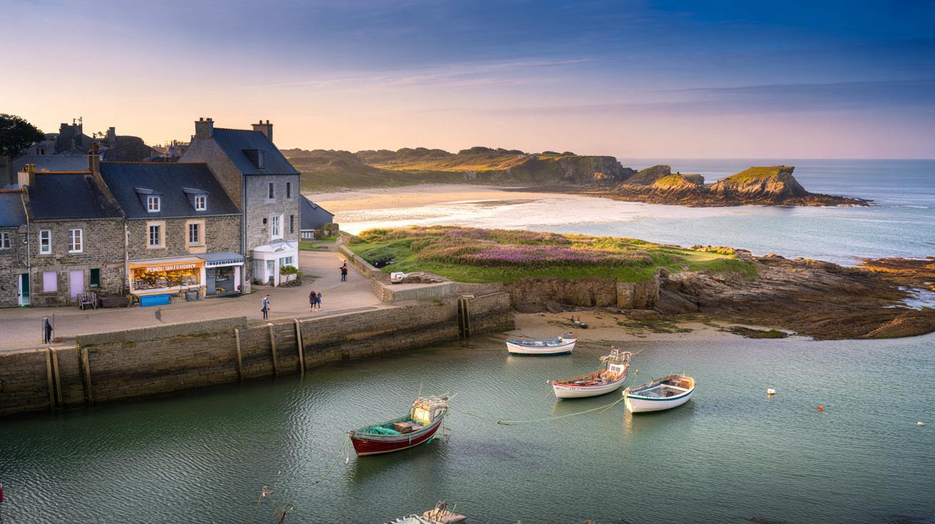 Mała bretońska perełka nad oceanem: port, klify i cisza bez tłumów