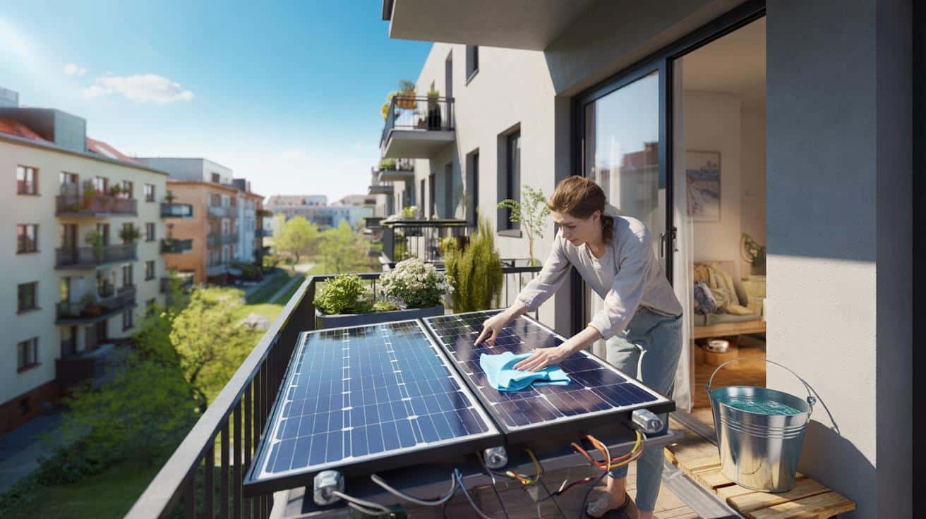 Mała fotowoltaika na balkonie: 5 kroków, by przygotować ją na wiosnę