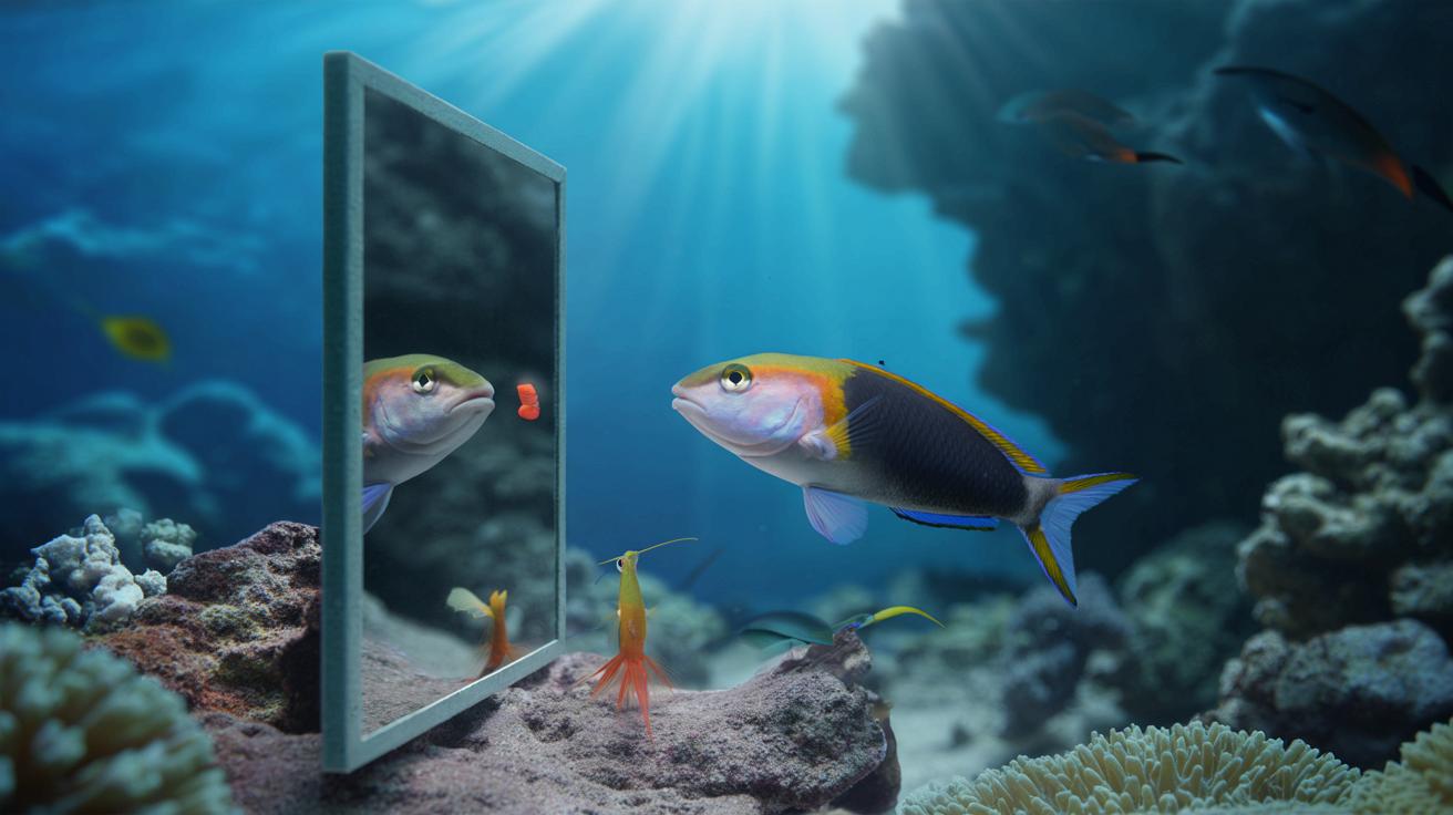 Mała ryba z rafy zadziwia naukowców. Zdała test dla małp człekokształtnych