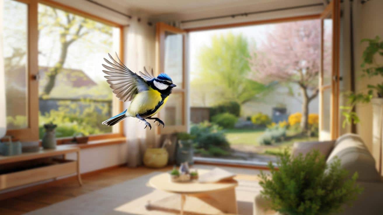 Mała sikorka w domu w marcu? Co oznacza taka wizyta