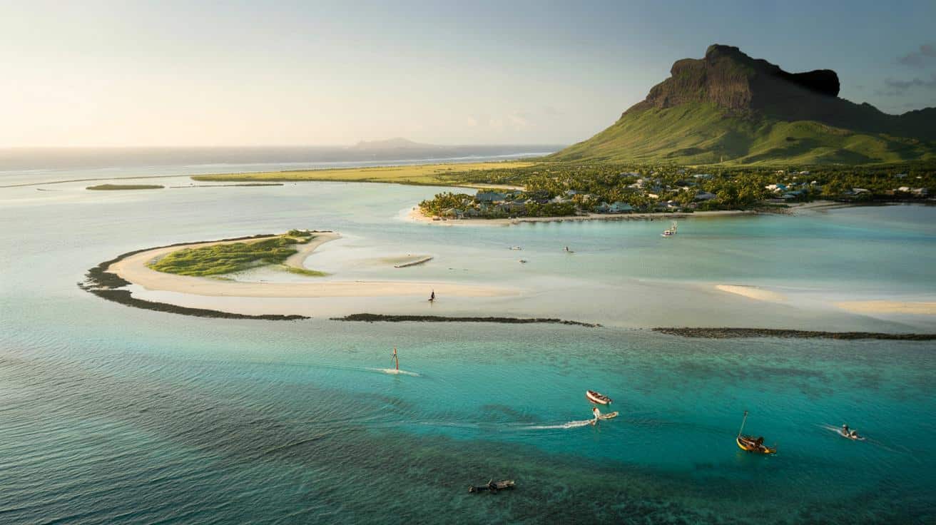 Mała wyspa przy Mauritusie: gigantyczna laguna i zaskakująco mało turystów