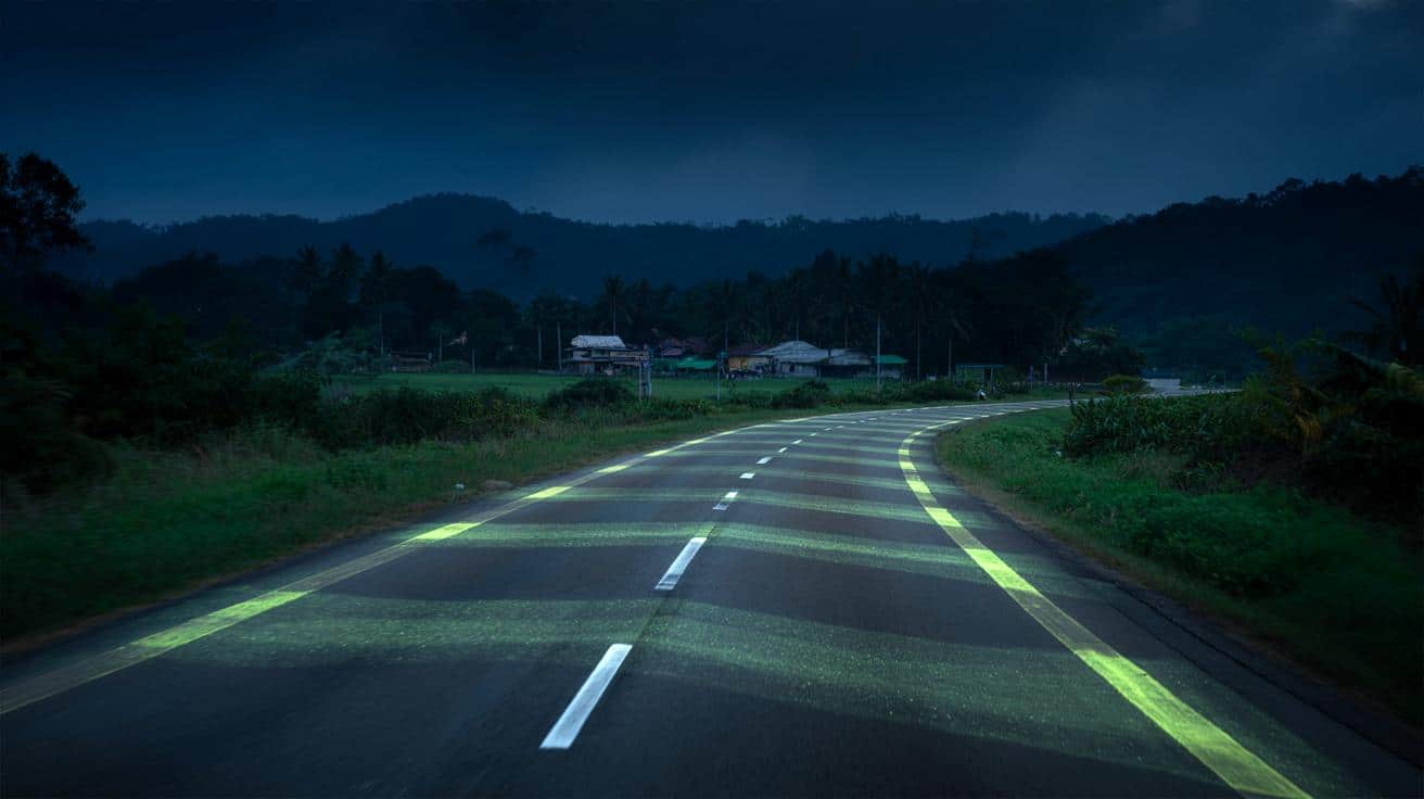 Malezja zamieniła latarnie na świecące drogi. Brzmi jak hit, skończyło się na zimnym prysznicu