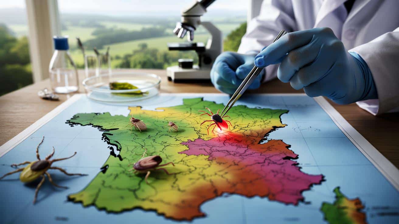 Mapa kleszczy we Francji: gdzie ryzyko boreliozy jest największe?