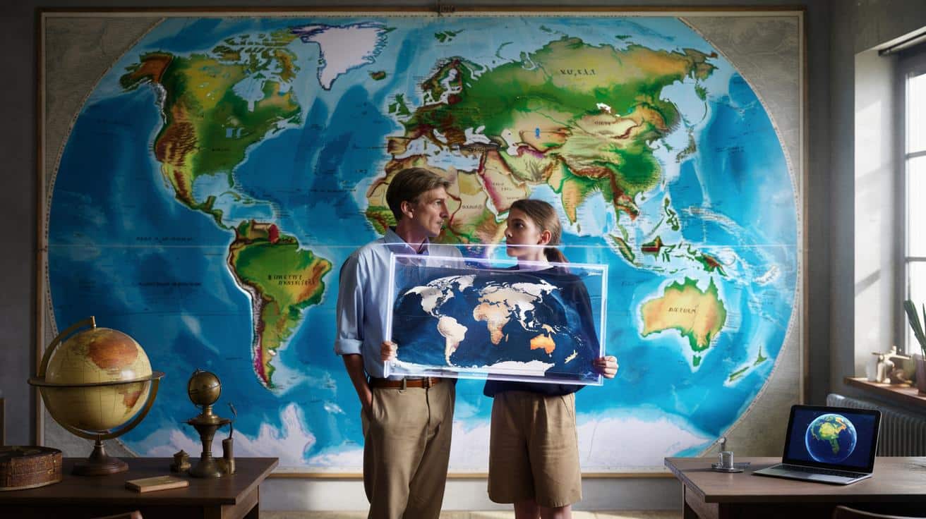 Mapy świata mylą nas od 400 lat: prawdziwy rozmiar Grenlandii szokuje