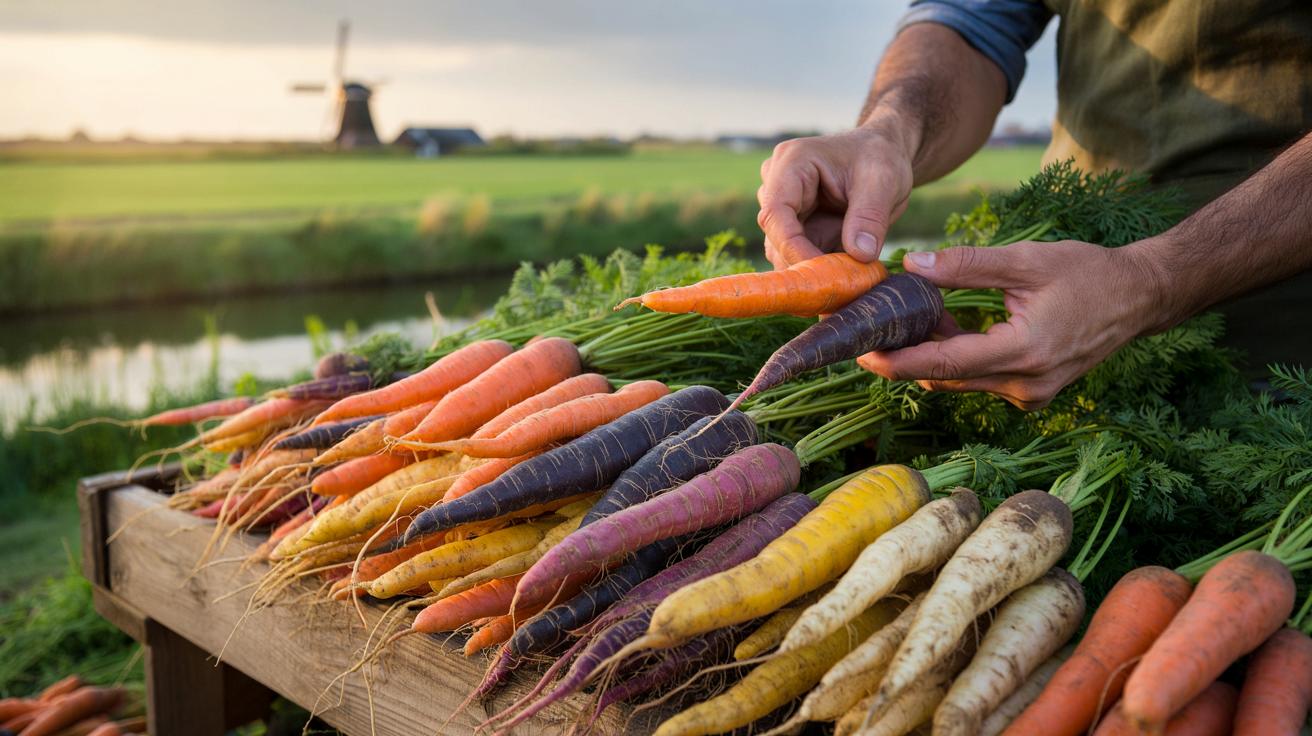 Dlaczego marchewka jest pomarańczowa? Zaskakująca decyzja jednego kraju