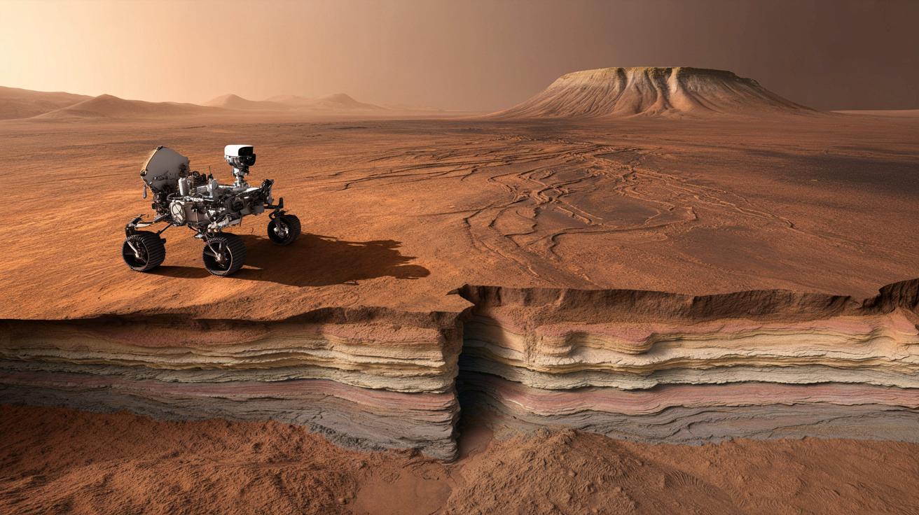 Mars skrywa pod powierzchnią dawne koryta rzek. Perseverance zmienia historię wody