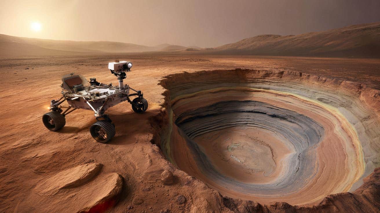 Mars zaskoczył naukowców: radar NASA sięgnął 35 metrów w głąb planety