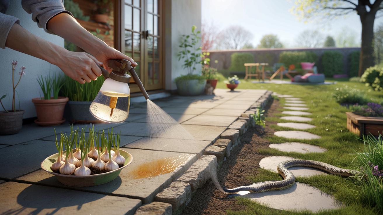 Marzec na tarasie bez żmij i zaskrońców. Wystarczy odpad z kuchni