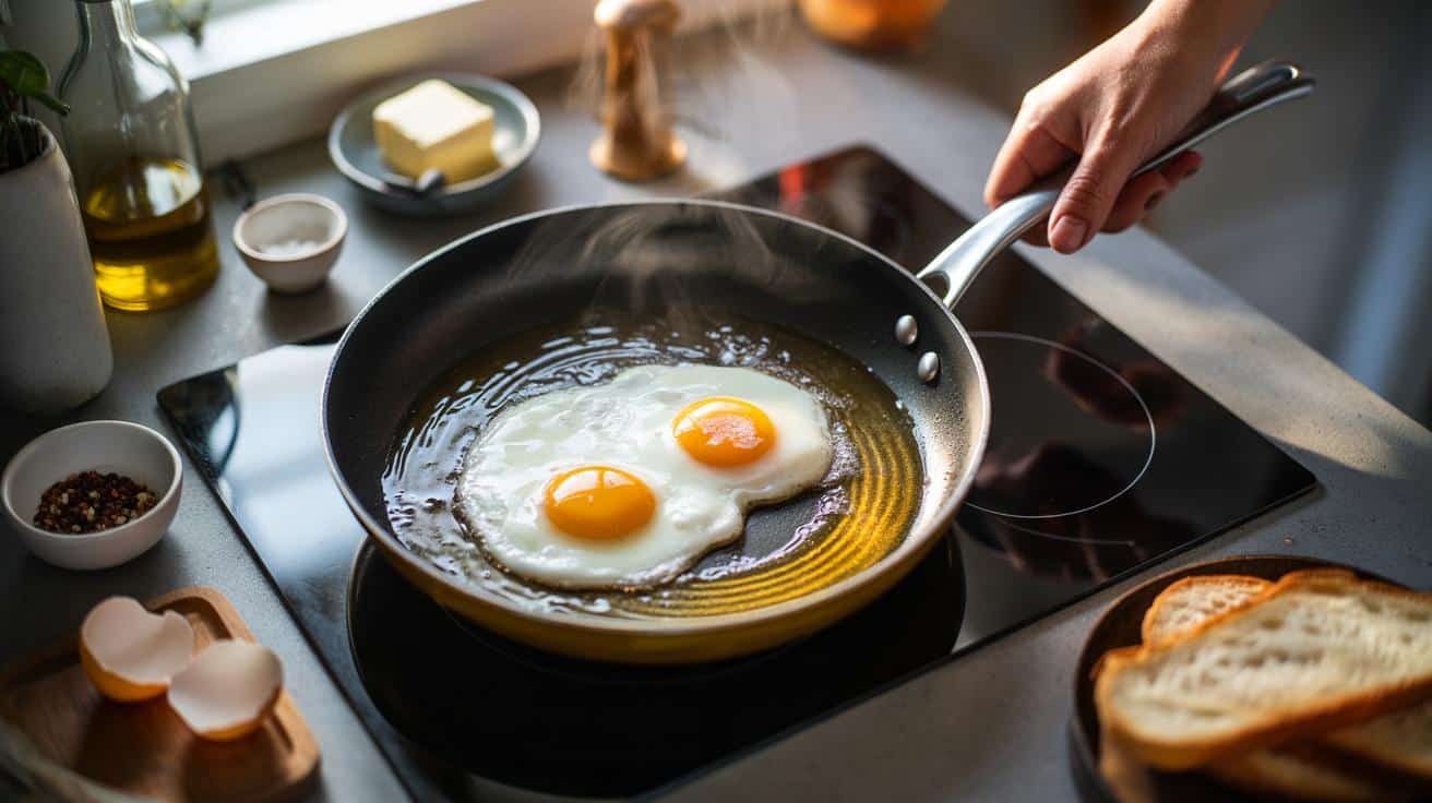 Masło czy olej do jajka sadzonego? Trik Gordona Ramsaya zmienia wszystko