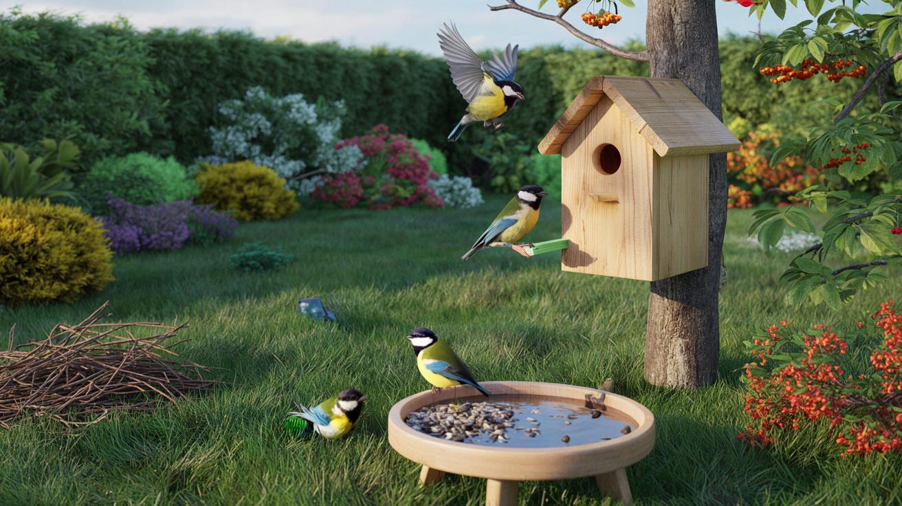 Masowy nalot sikor do twojego ogrodu. Jeden prosty trik robi różnicę