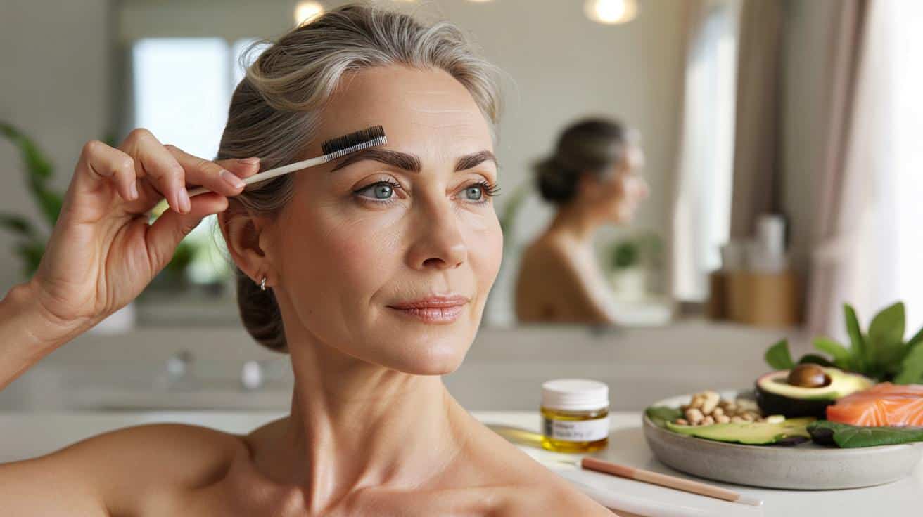 Masz 50+? Te 3 triki na brwi odmładzają całą twarz