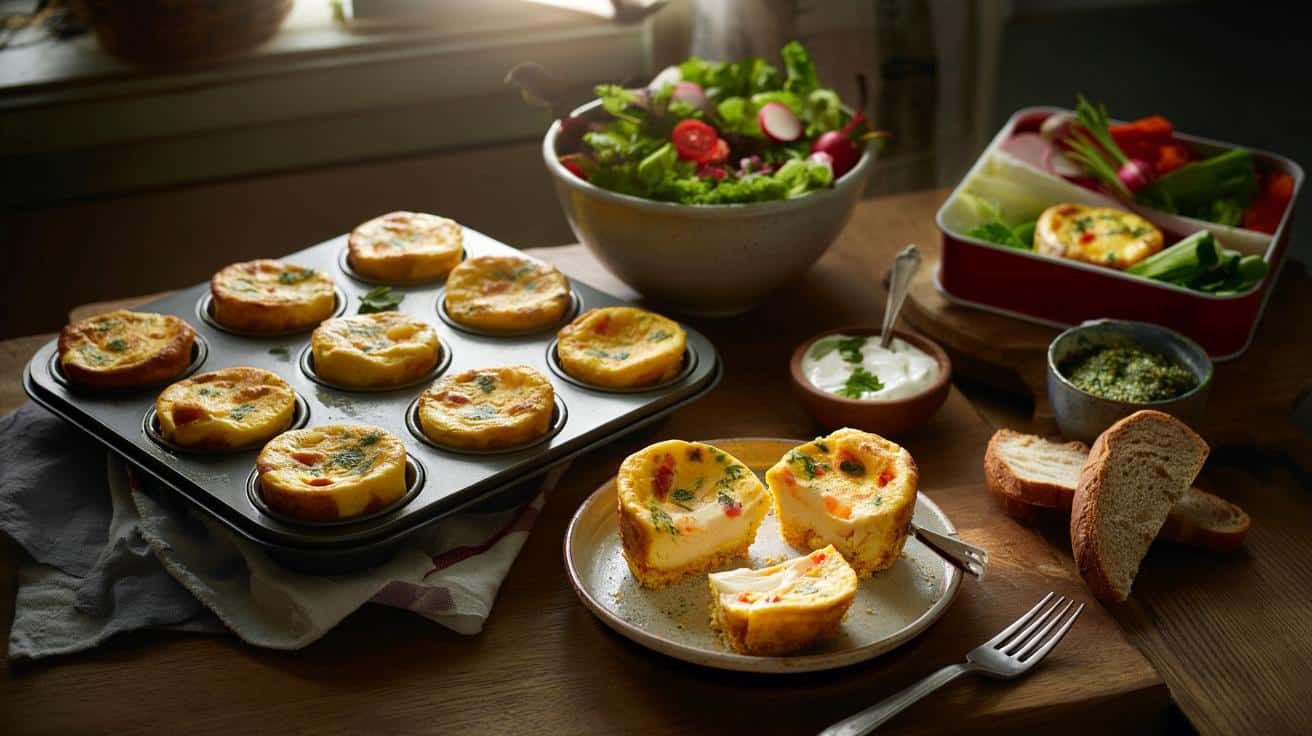 Masz blaszkę do muffinek? Zrób ekspresowe mini flany z tuńczykiem na marcową kolację