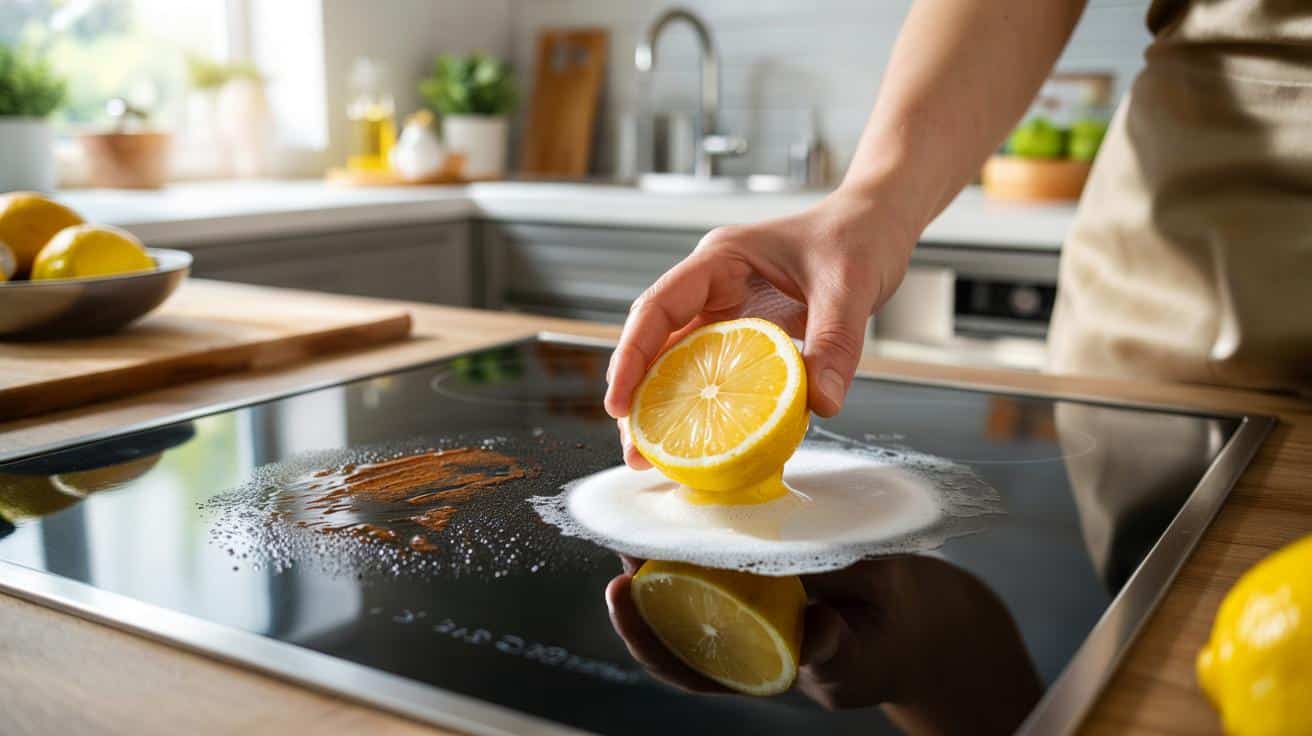 Masz brudną płytę kuchenną? Ten jeden owoc robi z nią porządek