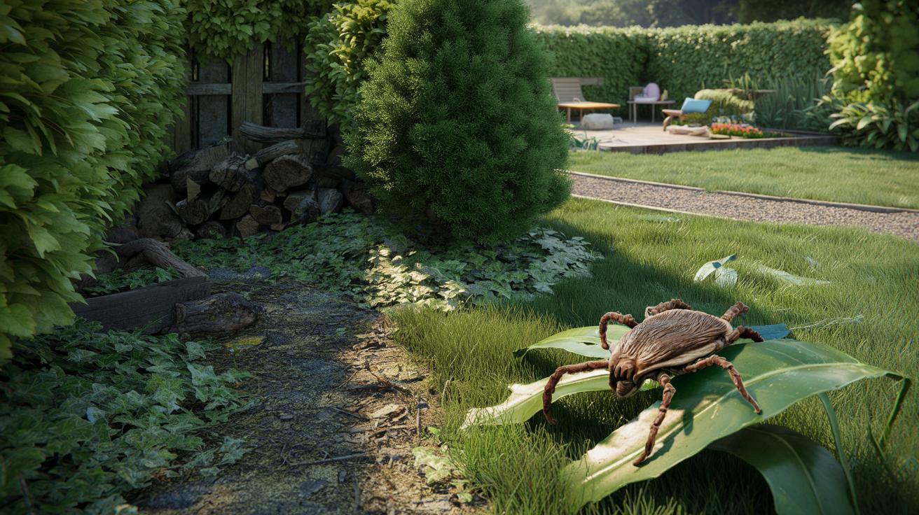 Masz to w ogrodzie? Te zakątki działki działają na kleszcze jak magnes