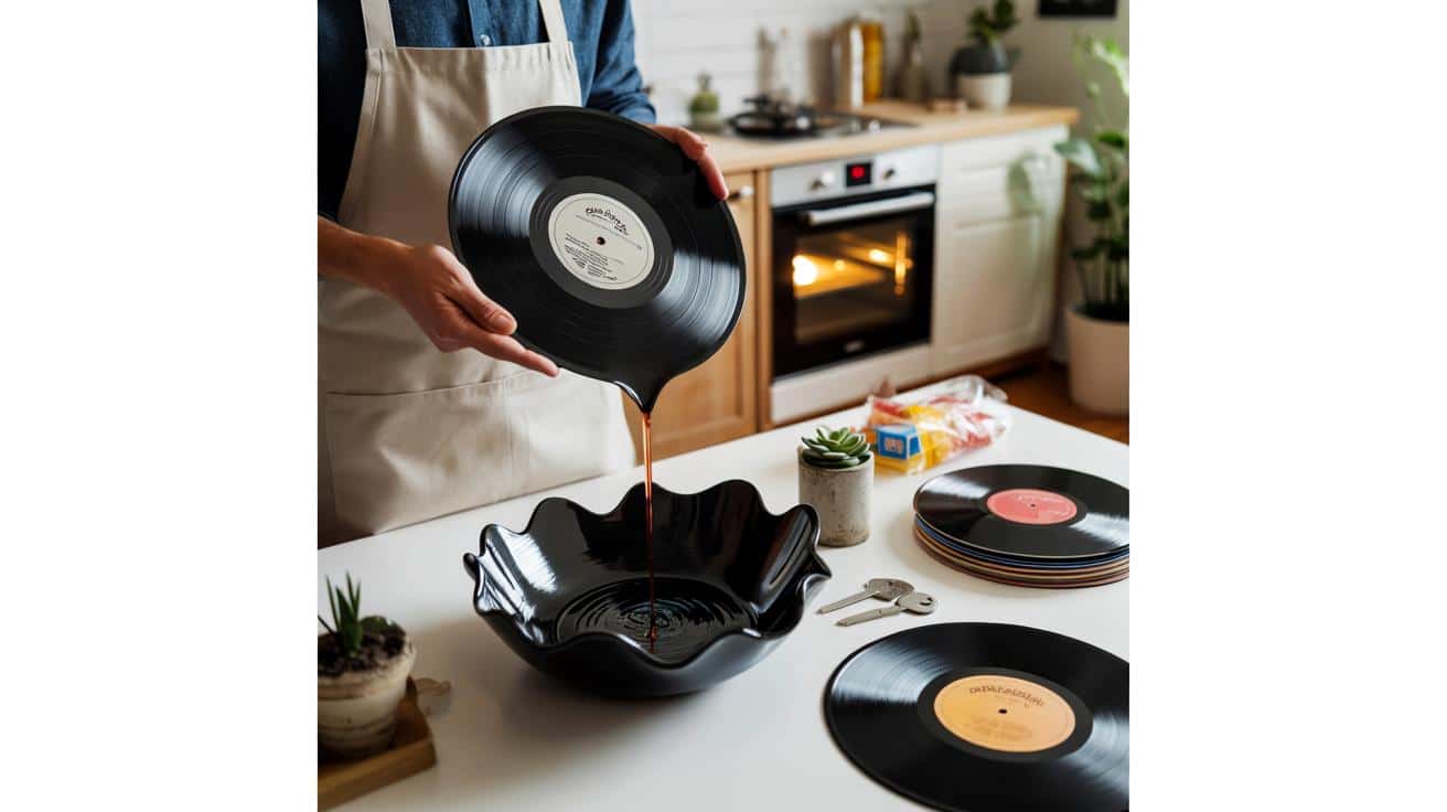 Masz zarysowane winyle? Zrób z nich designerskie miski w 5 minut