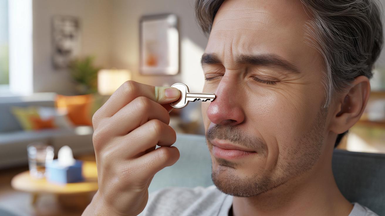 Masz zatkany nos? Ten trik z kluczem zaskakuje skutecznością