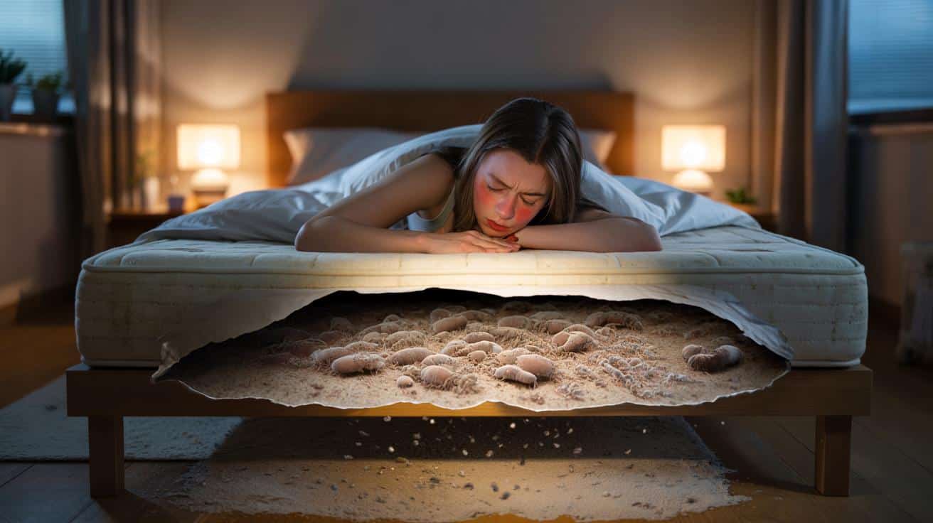 Śpisz na materacu starszym niż 8 lat? Roztocza mają tam tysiące