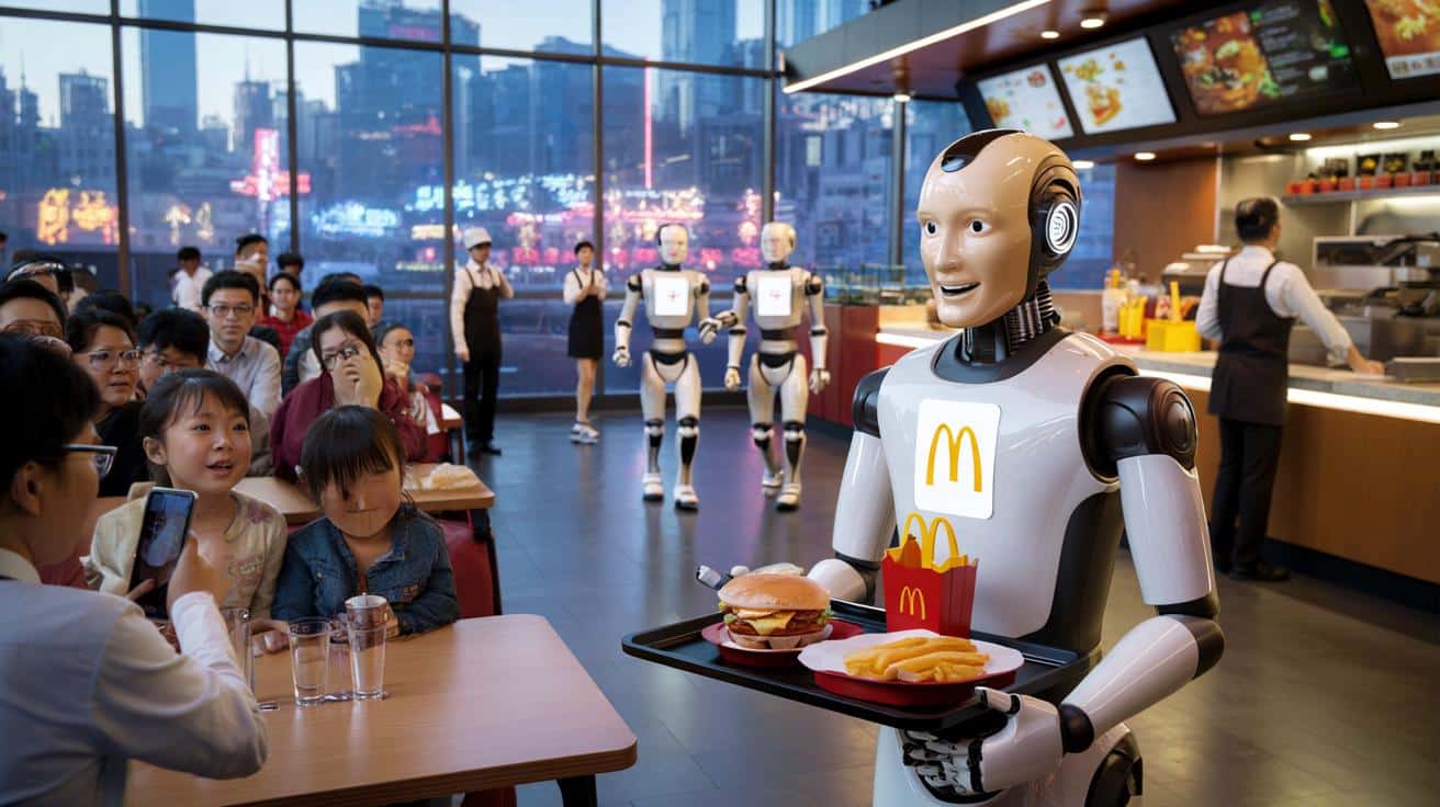 McDonald’s w Szanghaju stawia na roboty kelnerów. Zapowiedź nowej ery fast foodu?