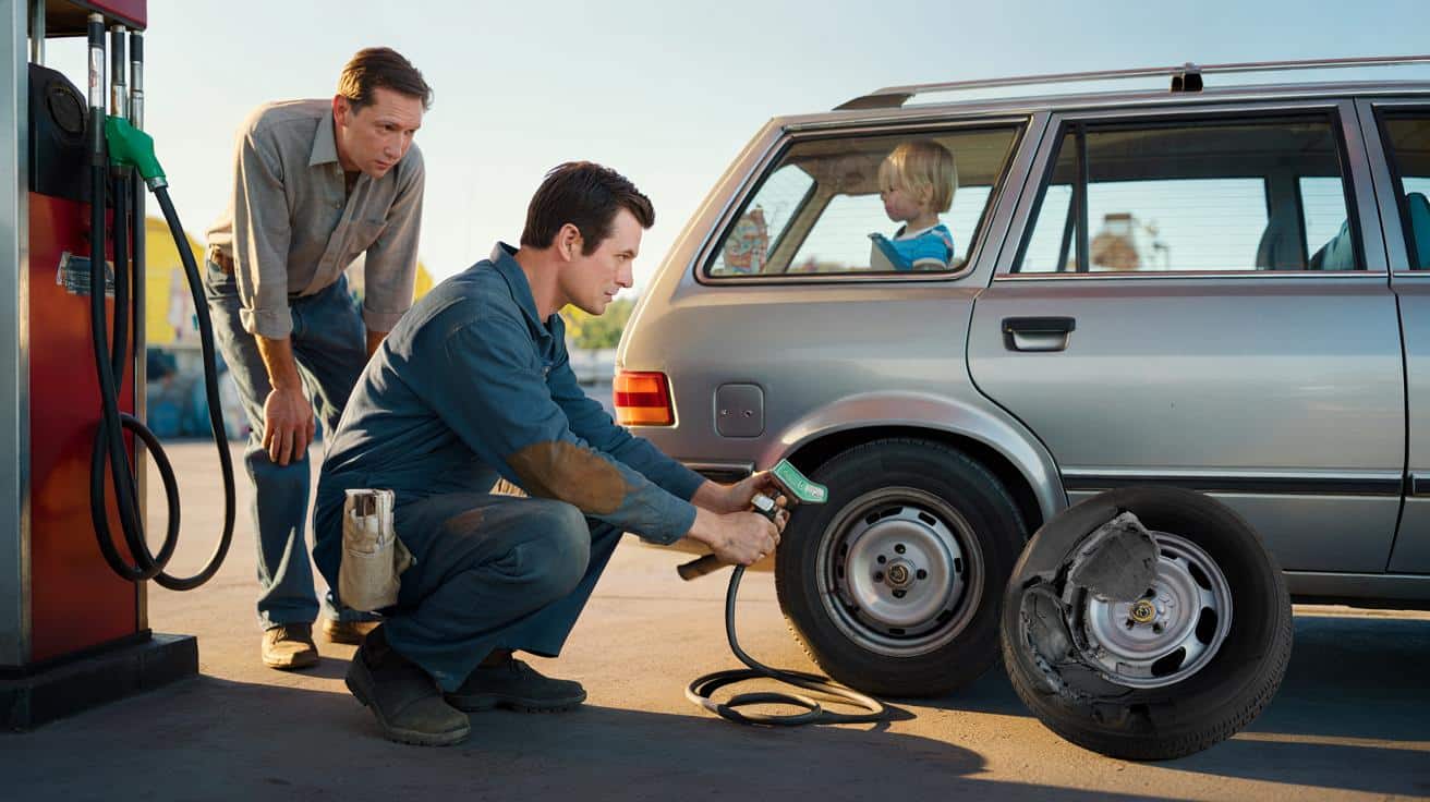 Mechanik samochodowy tłumaczy dlaczego warto raz w miesiącu sprawdzić ciśnienie w oponach