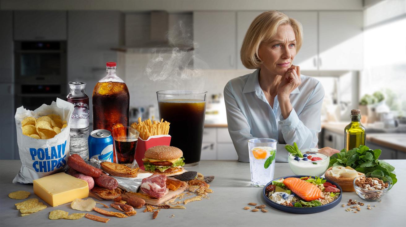 Menopauza i kruche kości: te produkty naprawdę nie służą twoim kościom