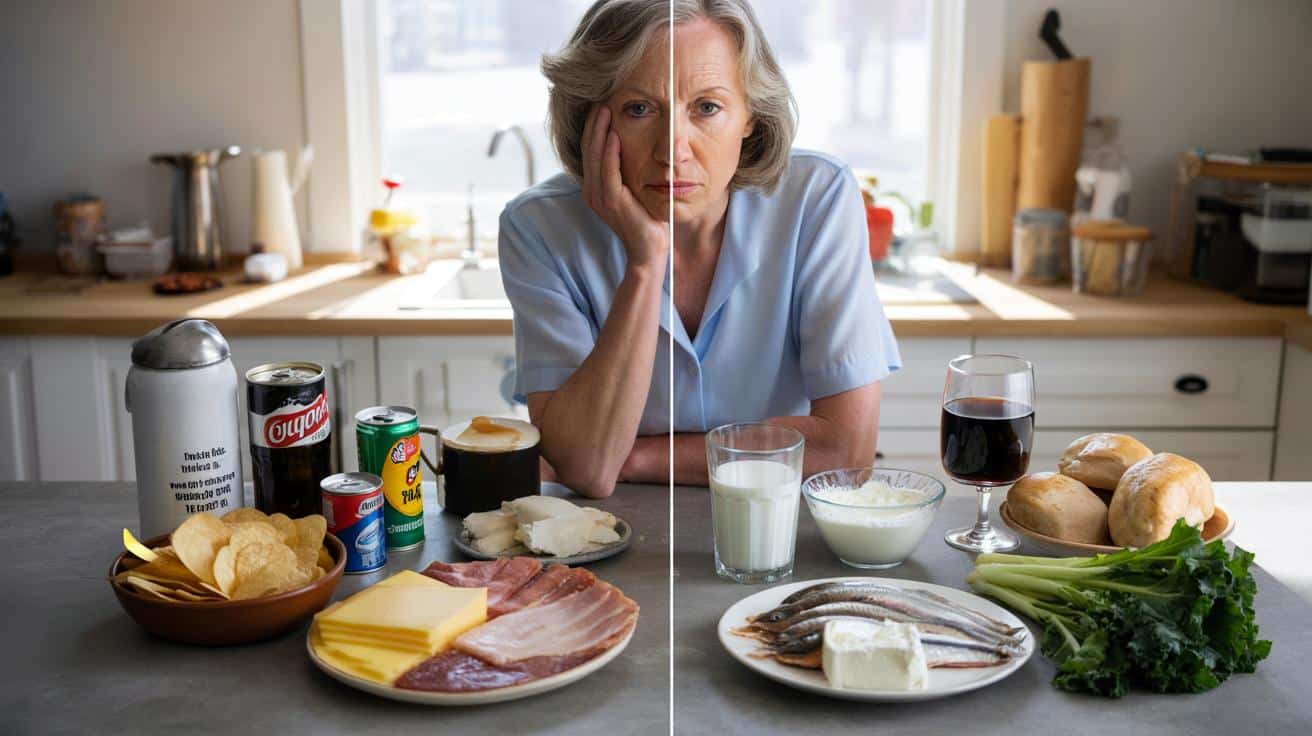 Menopauza i kruche kości: tych produktów lepiej nie nadużywać