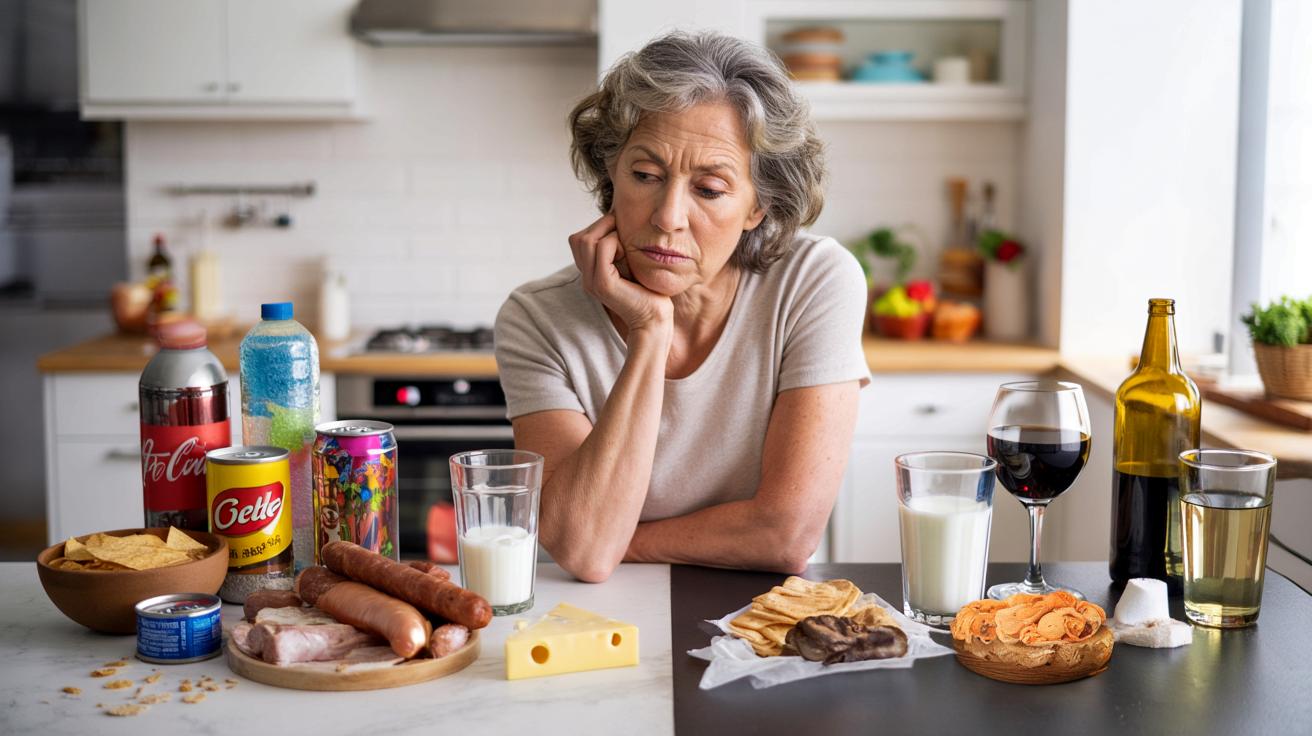 Menopauza i kruche kości: tych produktów lepiej nie jeść zbyt często