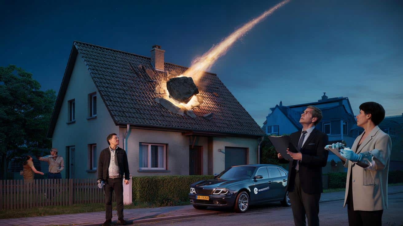 Meteoryt spada na dom: kto dostaje kamień z kosmosu i kto płaci za szkody