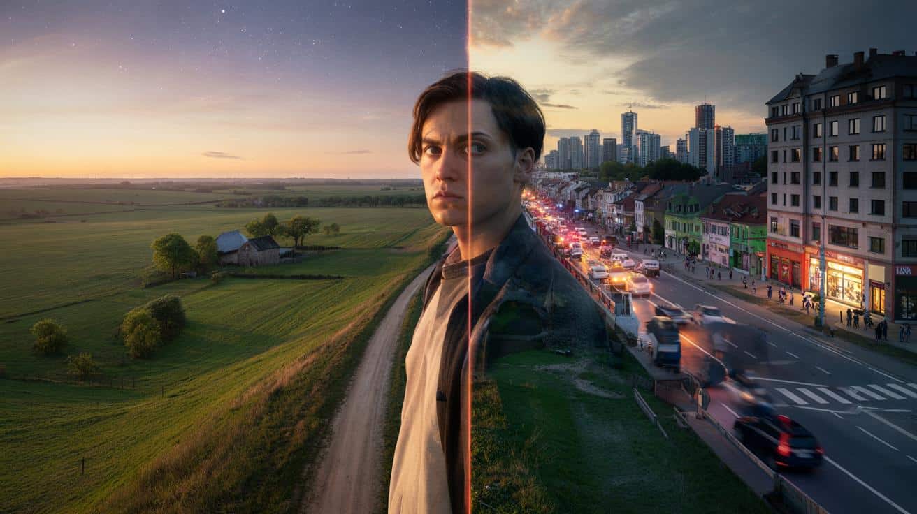 Między wsią a miastem: 8 napięć, z którymi żyją „ludzie z pogranicza”