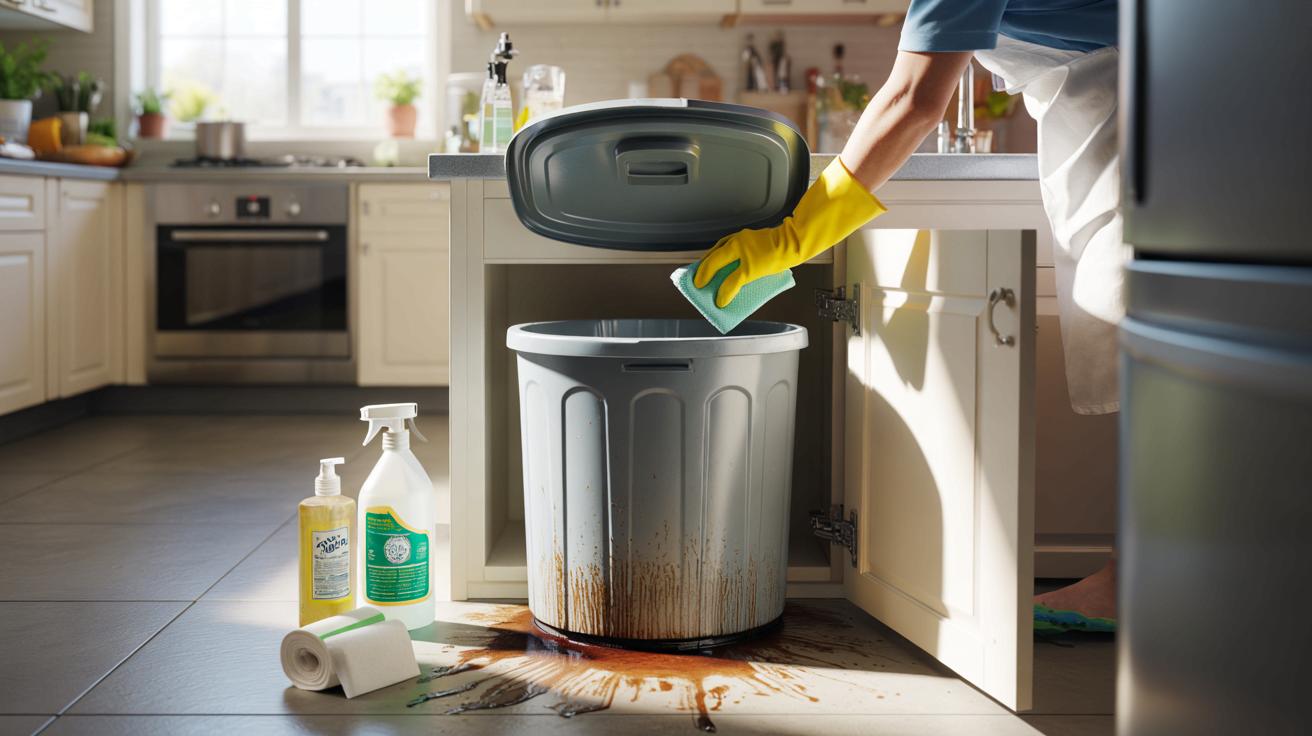 To miejsce w kuchni brudzi się najszybciej. Myć raz w tygodniu!