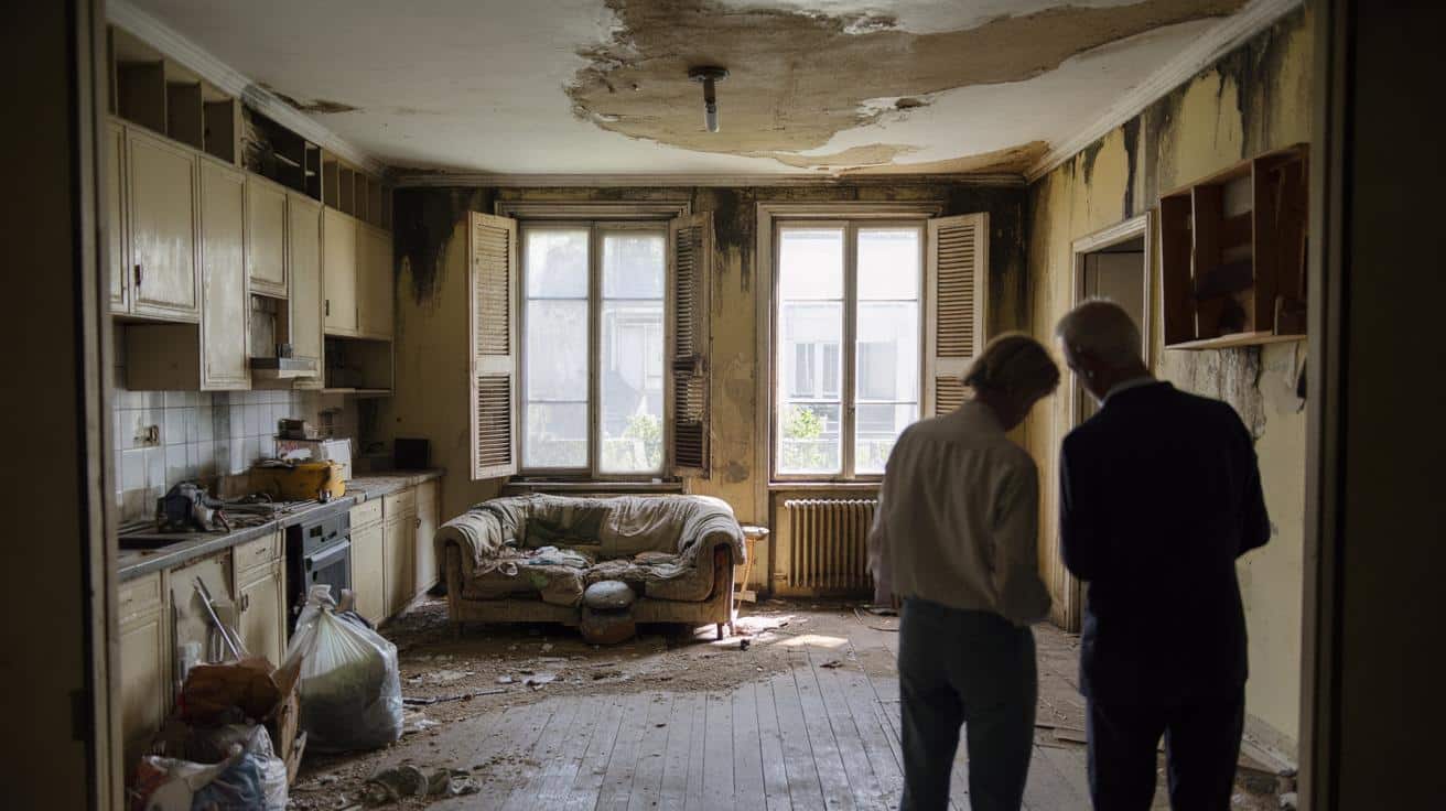 Mieszkanie zrujnowane po dwóch latach bez wietrzenia. Właściciele mają dość