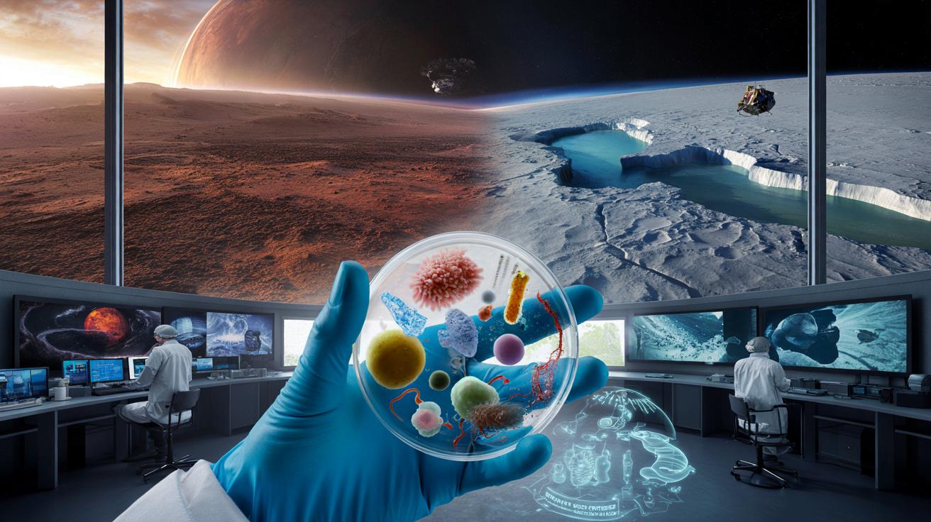 Mikroby z Ziemi mogą stać się naszym kompasem w poszukiwaniu życia w kosmosie