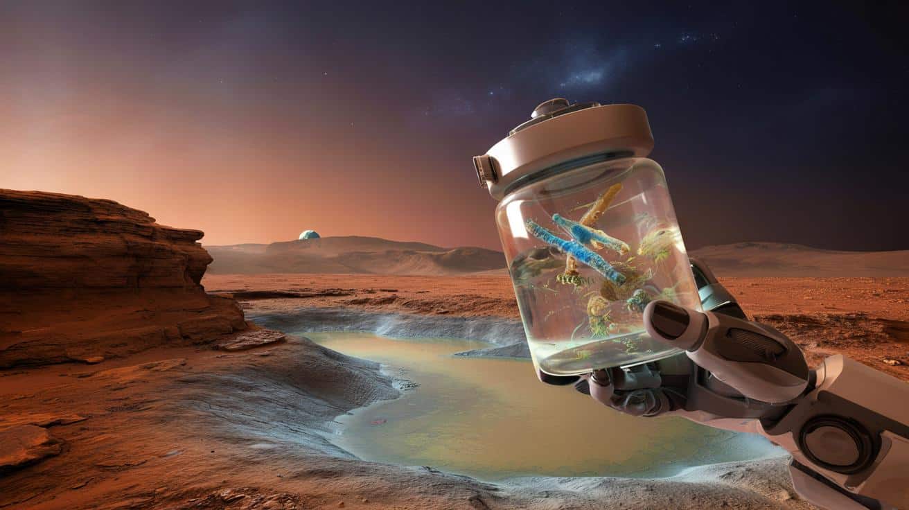 Mikroby z Ziemi mogą wskazać życie na Marsie i dalej