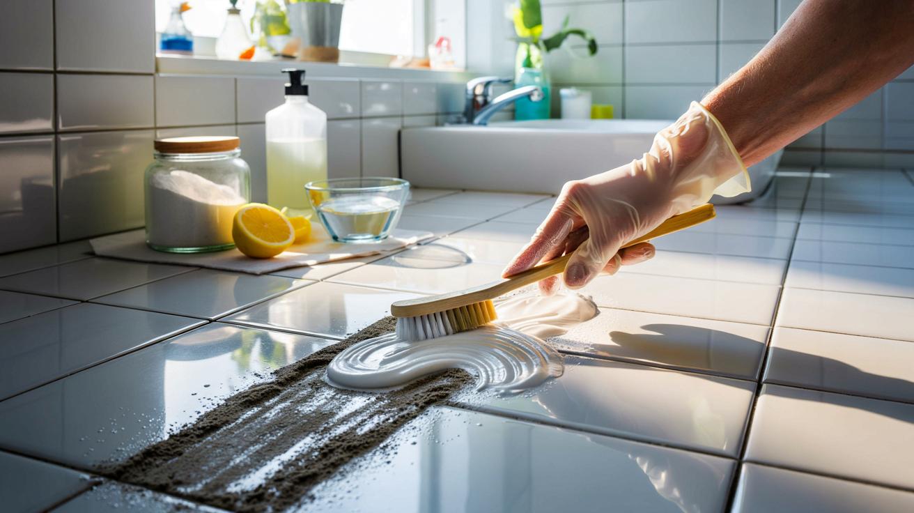 Ten prosty domowy miks usuwa czarne fugi w 15 minut bez silnej chemii i szorowania