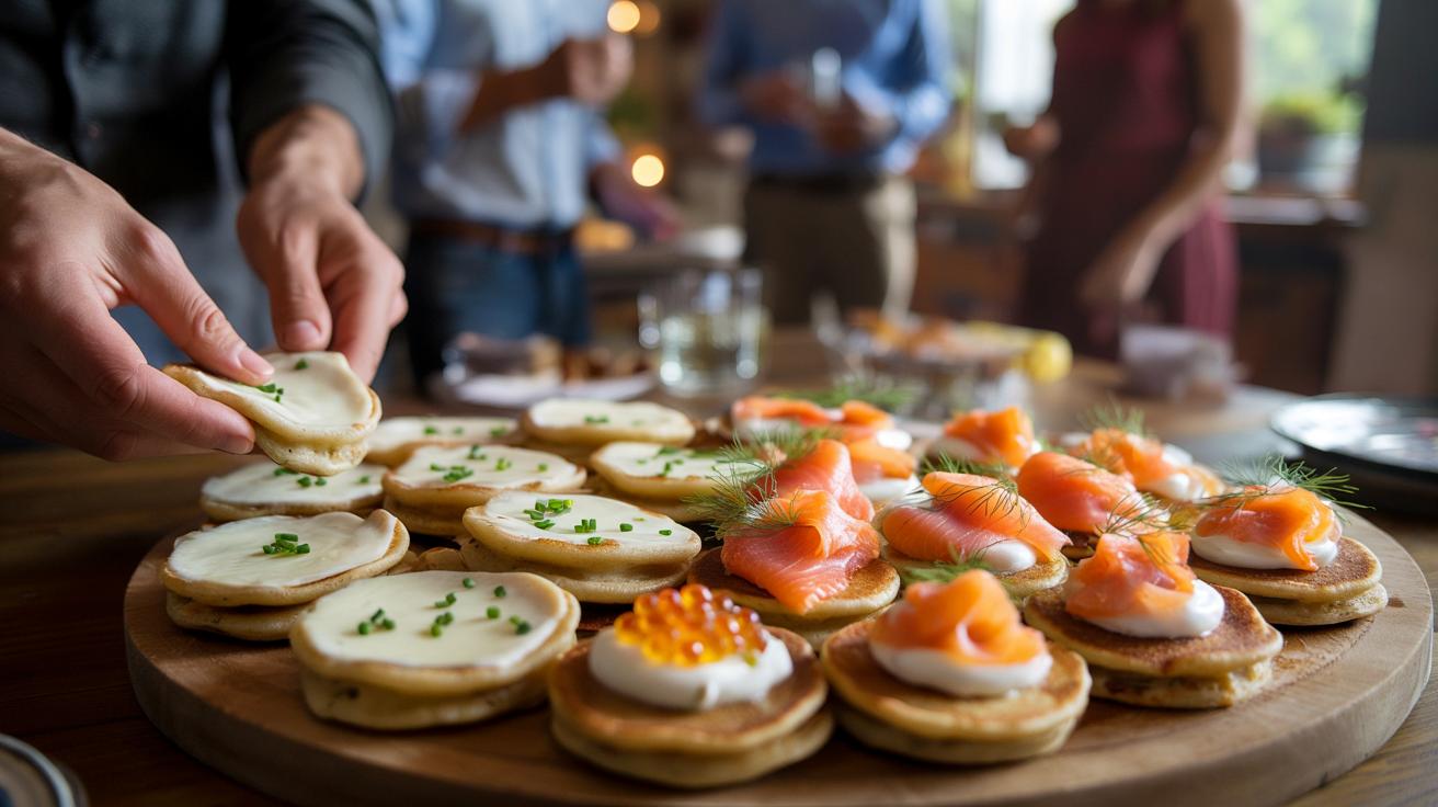 Mini placuszki z gryki, które znikają z talerza w minutę