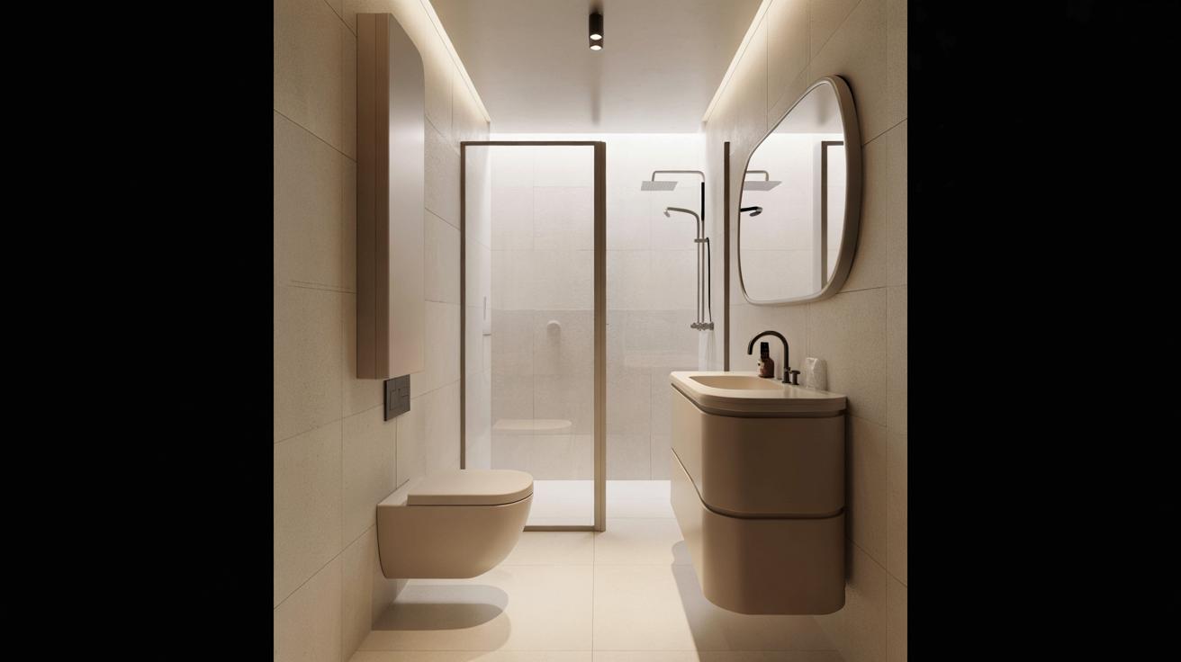 Miniłazienka jak z katalogu: spektakularna metamorfoza 15 m² w nowoczesny azyl