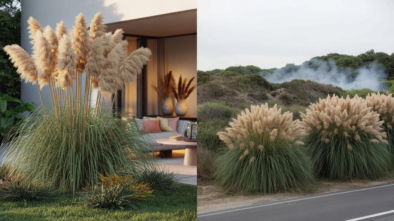 Moda na trawy ozdobne ma ciemną stronę. Dlaczego trawa pampasowa trafia na czarną listę?