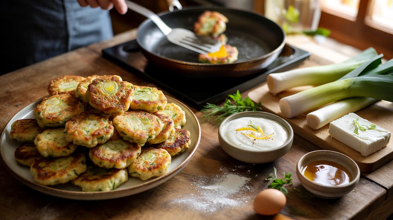 Mój mąż nienawidził pora. Ta chrupiąca patelniana wersja zrobiła z niego fana