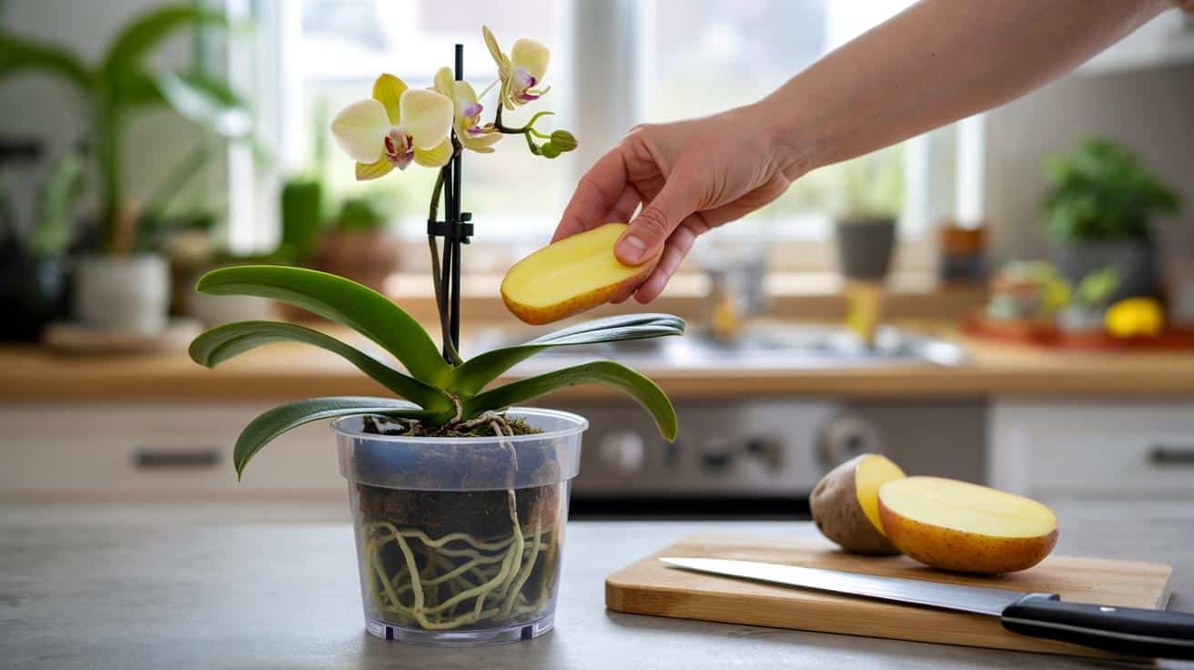 Moja orchidea nie kwitła latami. Zadziałał zwykły plaster ziemniaka