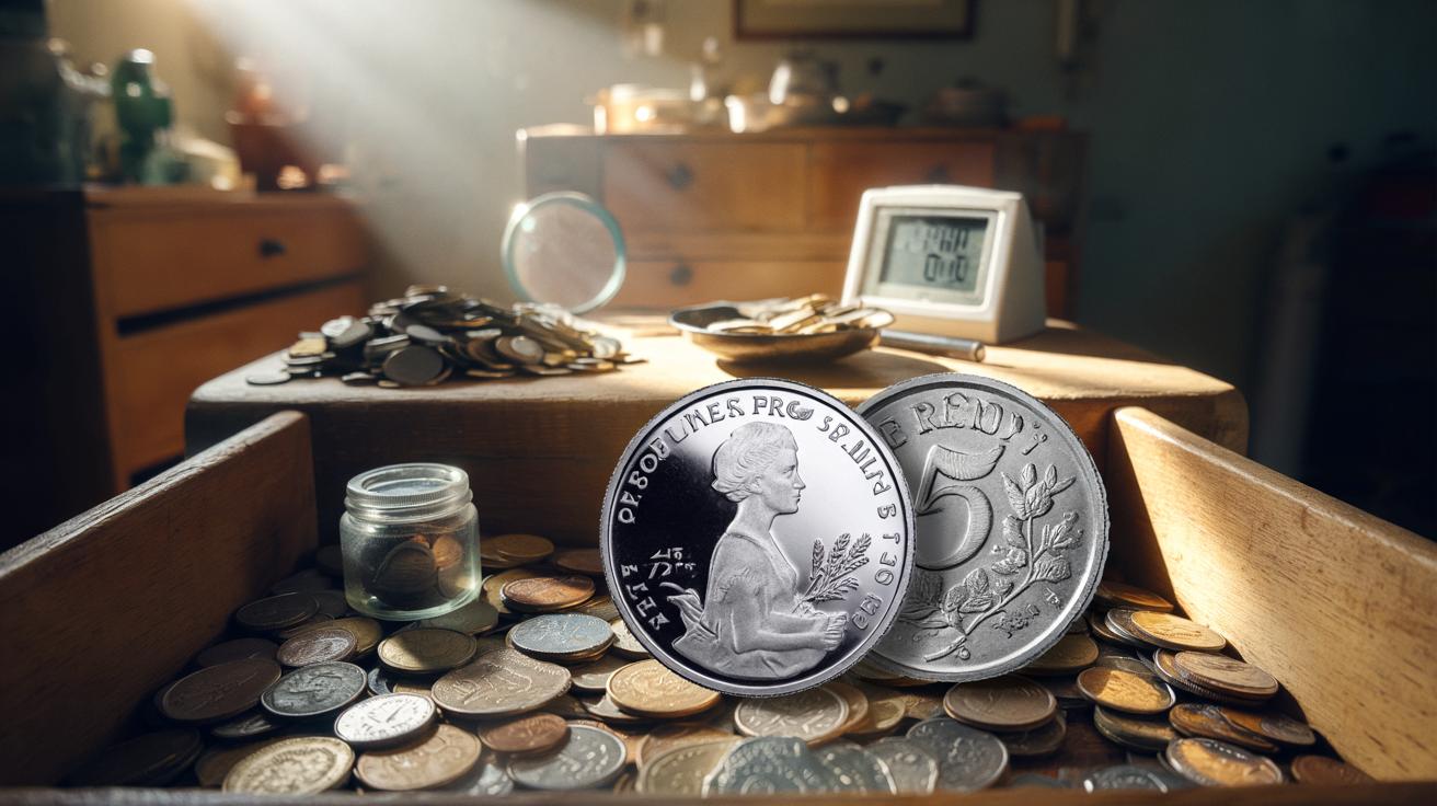 Moneta 5 franków z dna szuflady może dać nawet kilka tysięcy