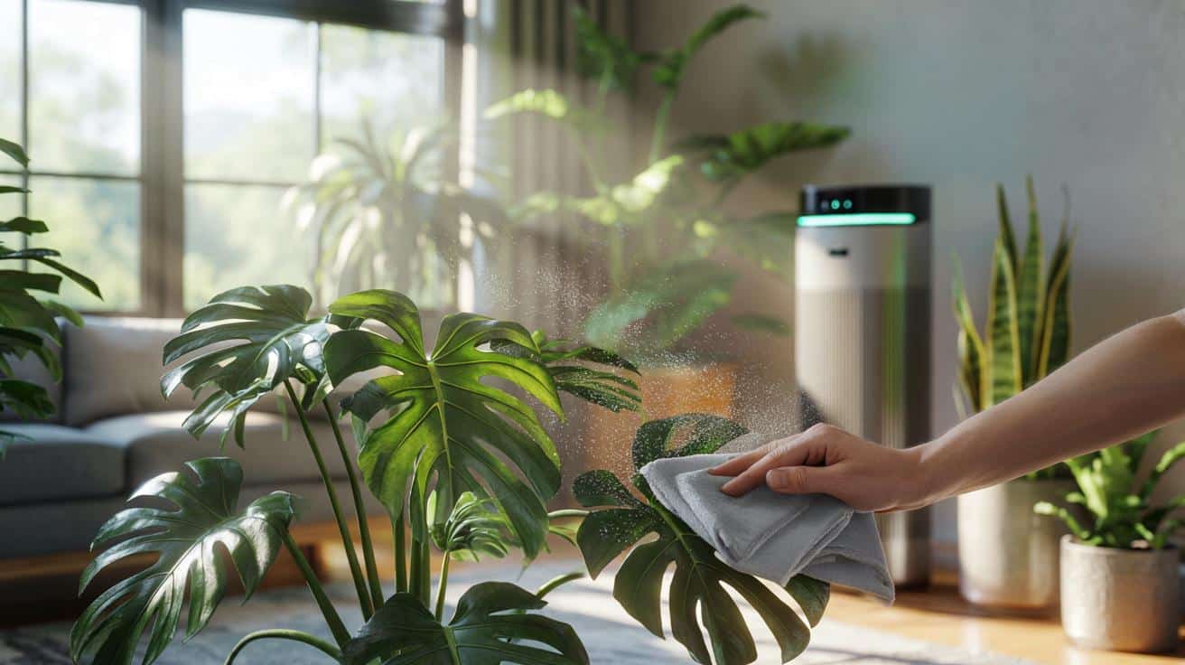 Monstera w roli naturalnego filtra: ile naprawdę oczyszcza powietrze?