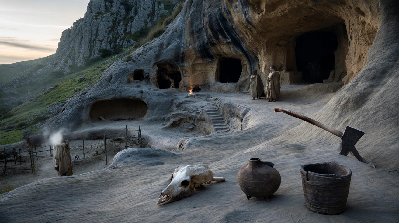 Mroczna tajemnica skalnego osiedla z VII wieku na północy Hiszpanii