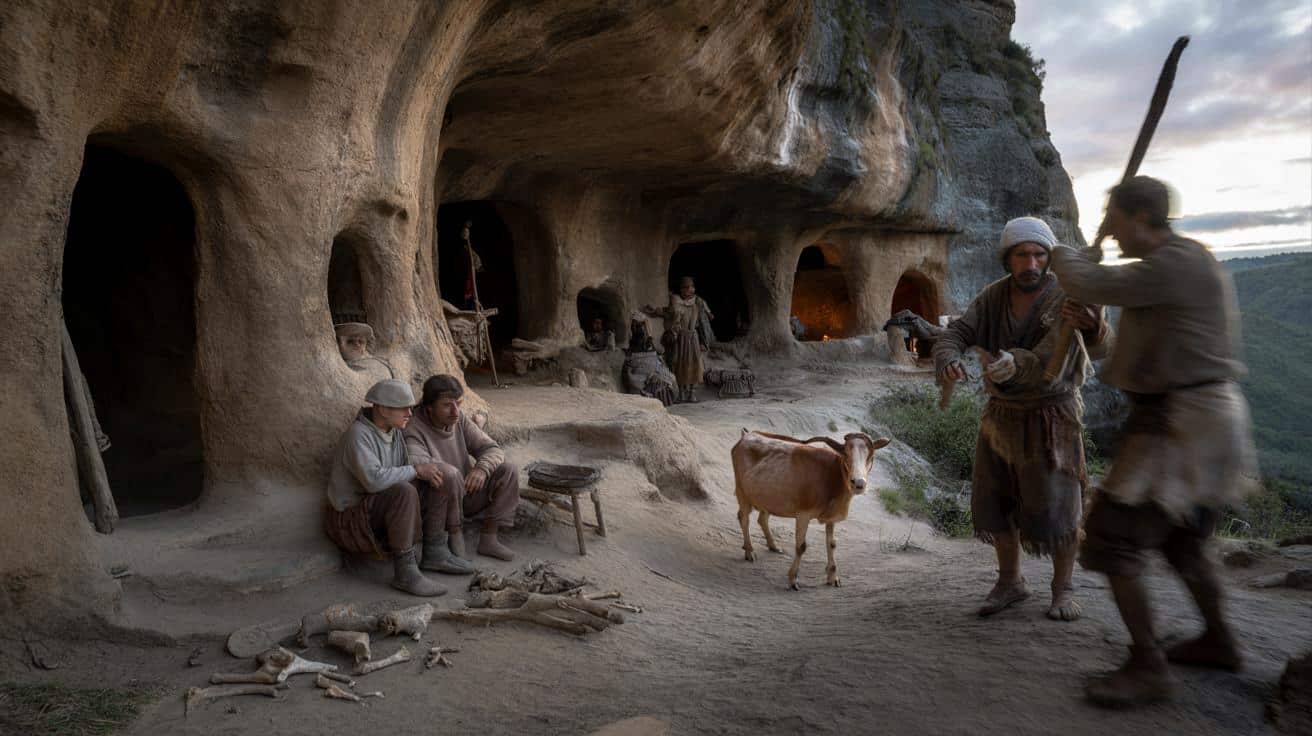 Mroczne sekrety skalnego osiedla z VII wieku odkryte w Hiszpanii