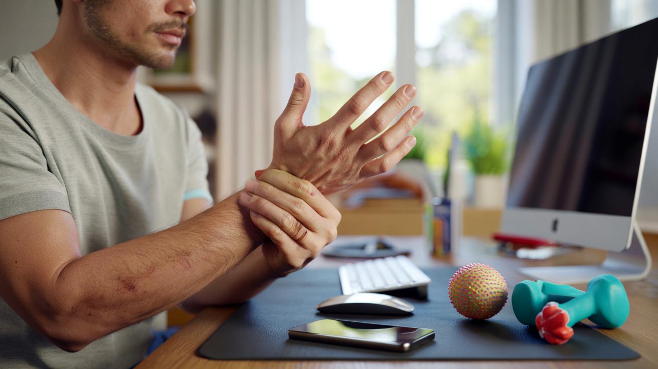 Mrowienie w nadgarstkach i słaby chwyt? Oto prosty plan ratunkowy