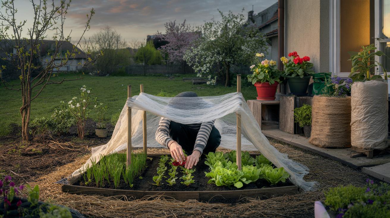 Mróz wraca w środku wiosny. Prosty plan ratunkowy dla twoich roślin
